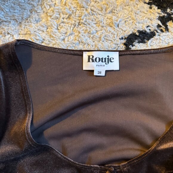 ROUJE VELVET DRESS - Picture 2 of 3